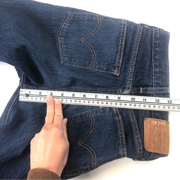 LEVI’S Wedgie straight leg ankle jeans Size 24” - Picture 6 of 7